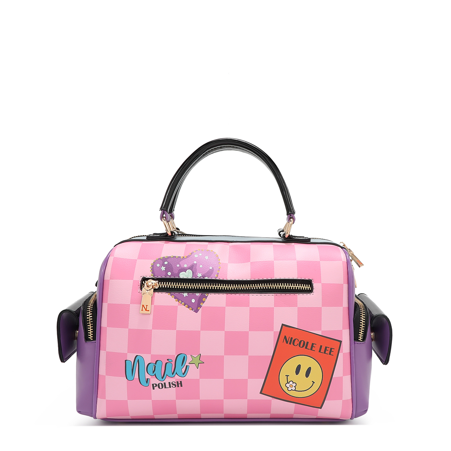 Foto 3 pulgar | Bolsa Boston De Nicole Lee Estampado Nail Polish