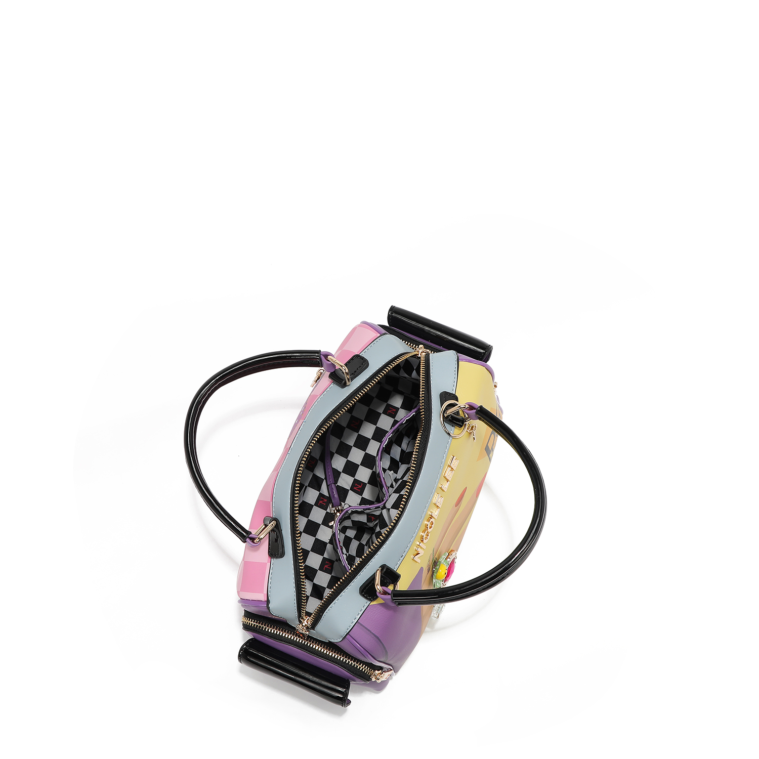 Foto 8 pulgar | Bolsa Boston De Nicole Lee Estampado Nail Polish