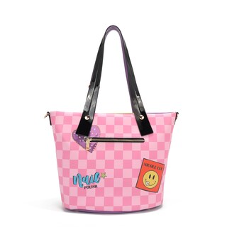 Foto 2 | Bolsa Tote Nicole Lee Estampado Nail Polish