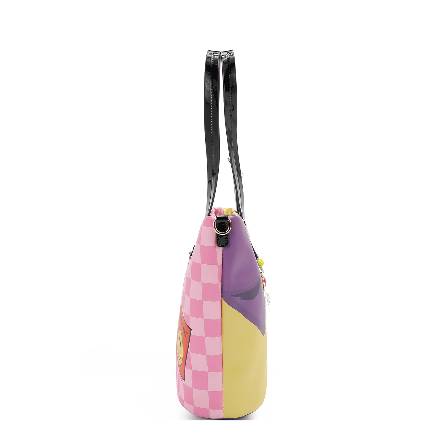 Foto 4 pulgar | Bolsa Tote Nicole Lee Estampado Nail Polish
