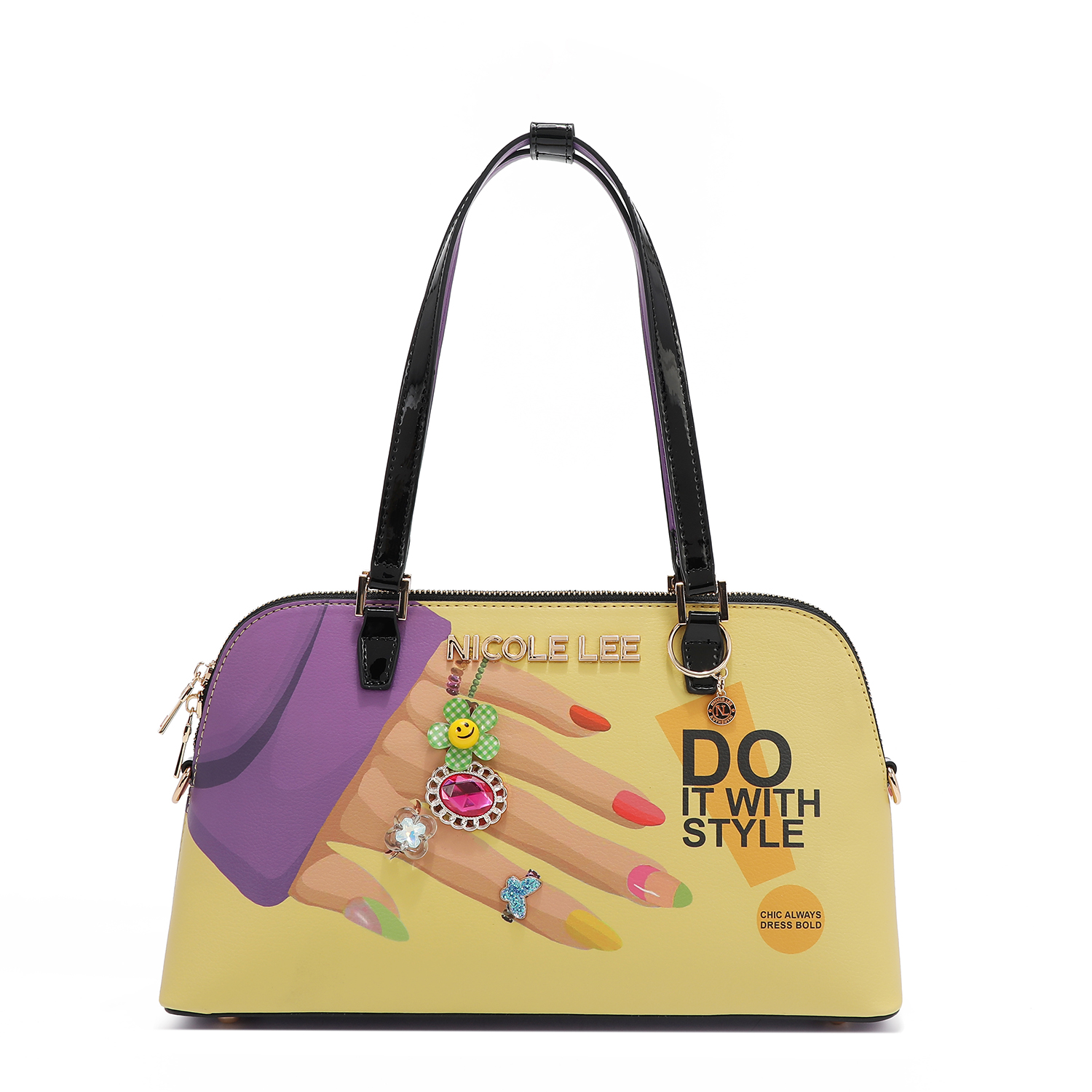 Bolsa Bowler Nicole Lee Estampado Nail Polish