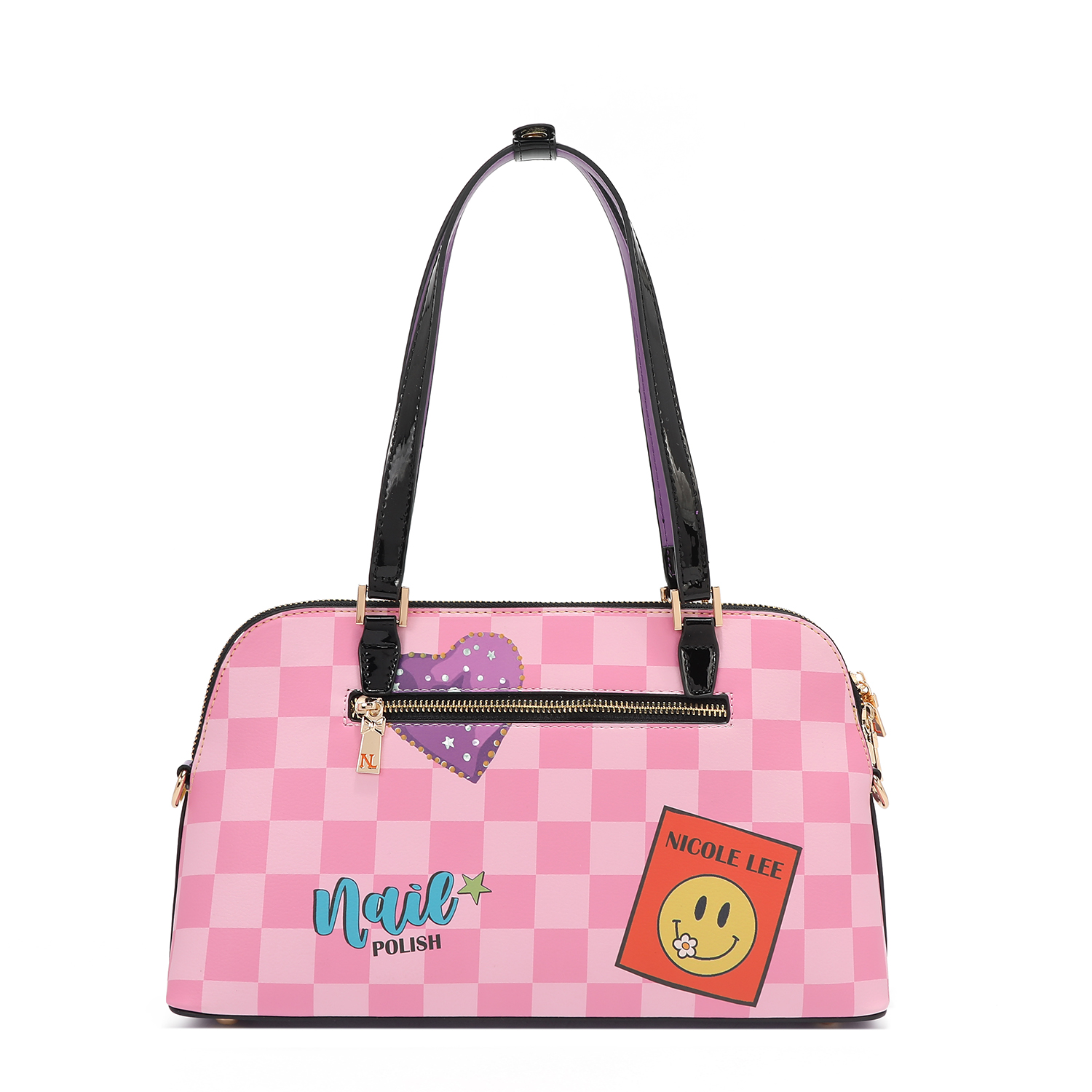 Foto 3 pulgar | Bolsa Bowler Nicole Lee Estampado Nail Polish