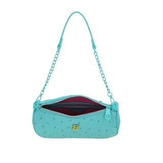 Foto 7 | Bolso Baguette Turquesa Barbie By Gorett Lor