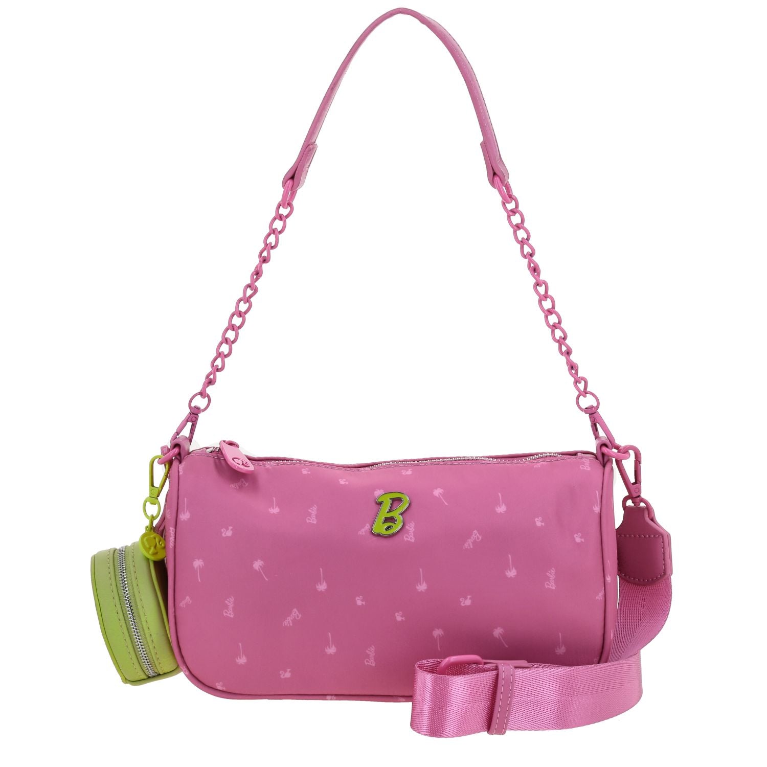 Foto 2 pulgar | Bolso Baguette Rosa Barbie By Gorett Lor