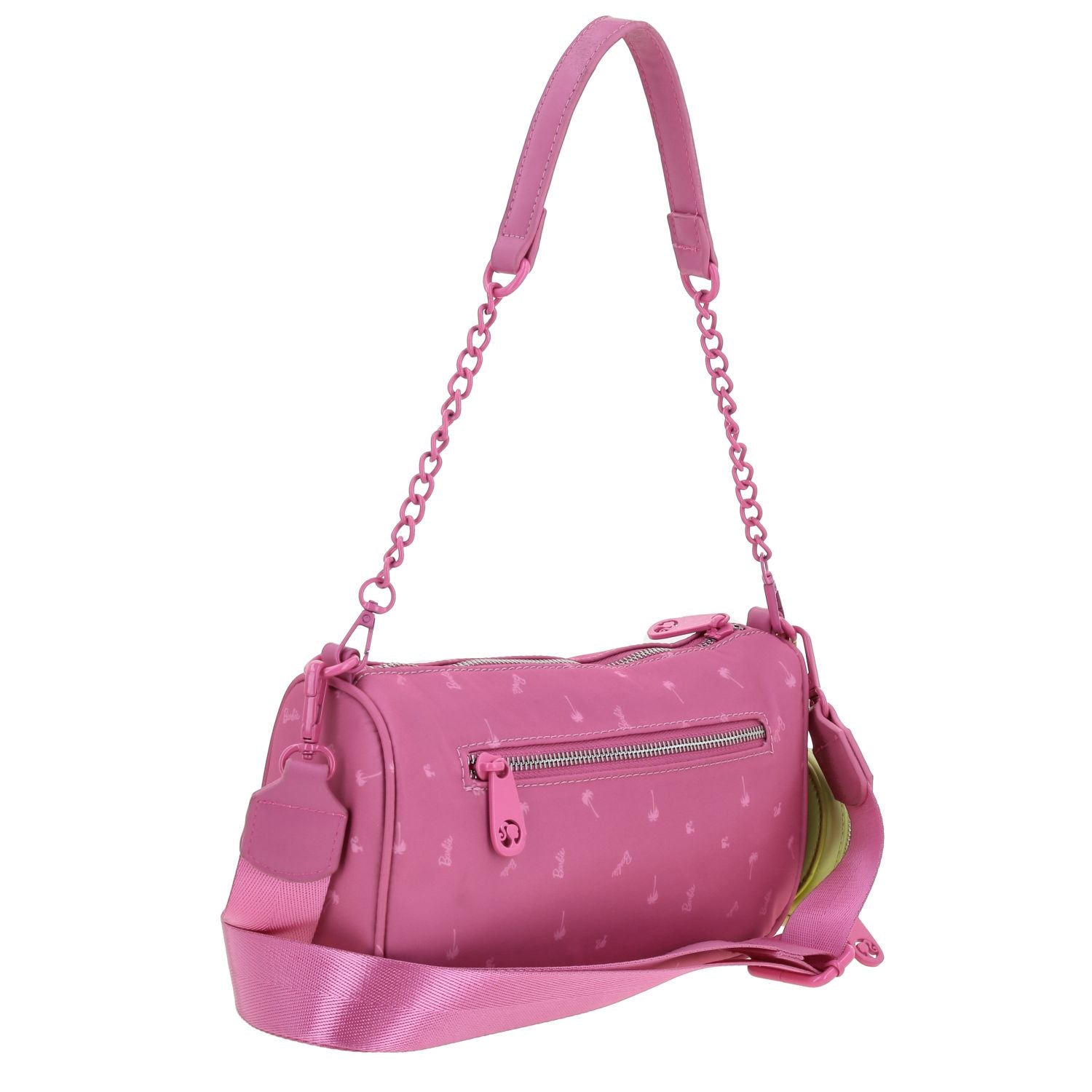 Foto 4 pulgar | Bolso Baguette Rosa Barbie By Gorett Lor