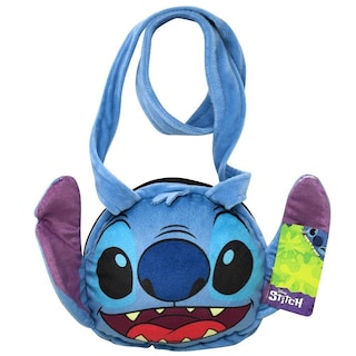 Foto 1 | Bandolera Disney Plush Stitch Azul Y Morado - Venta Internacional.