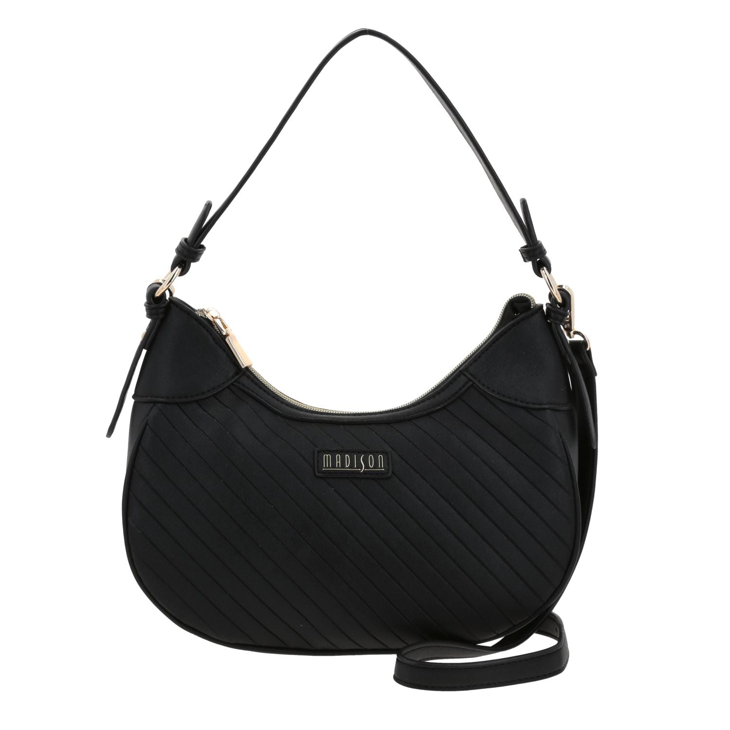 Foto 2 pulgar | Bolso Baguette Negro Madison Player