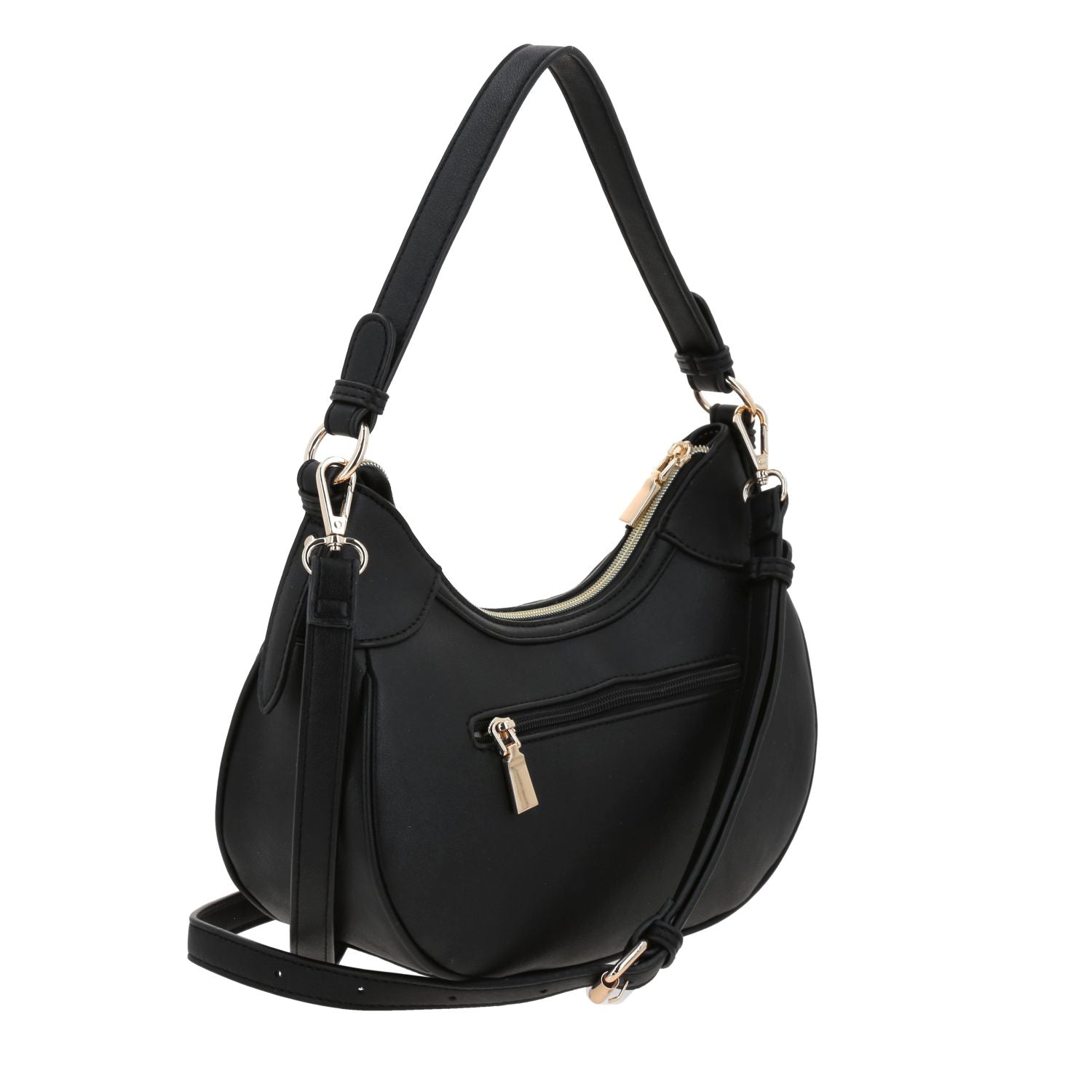 Foto 4 pulgar | Bolso Baguette Negro Madison Player
