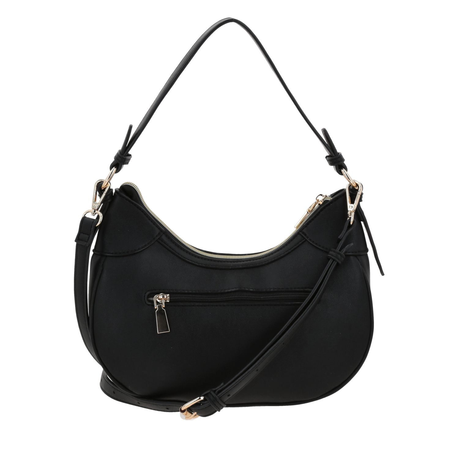 Foto 5 pulgar | Bolso Baguette Negro Madison Player