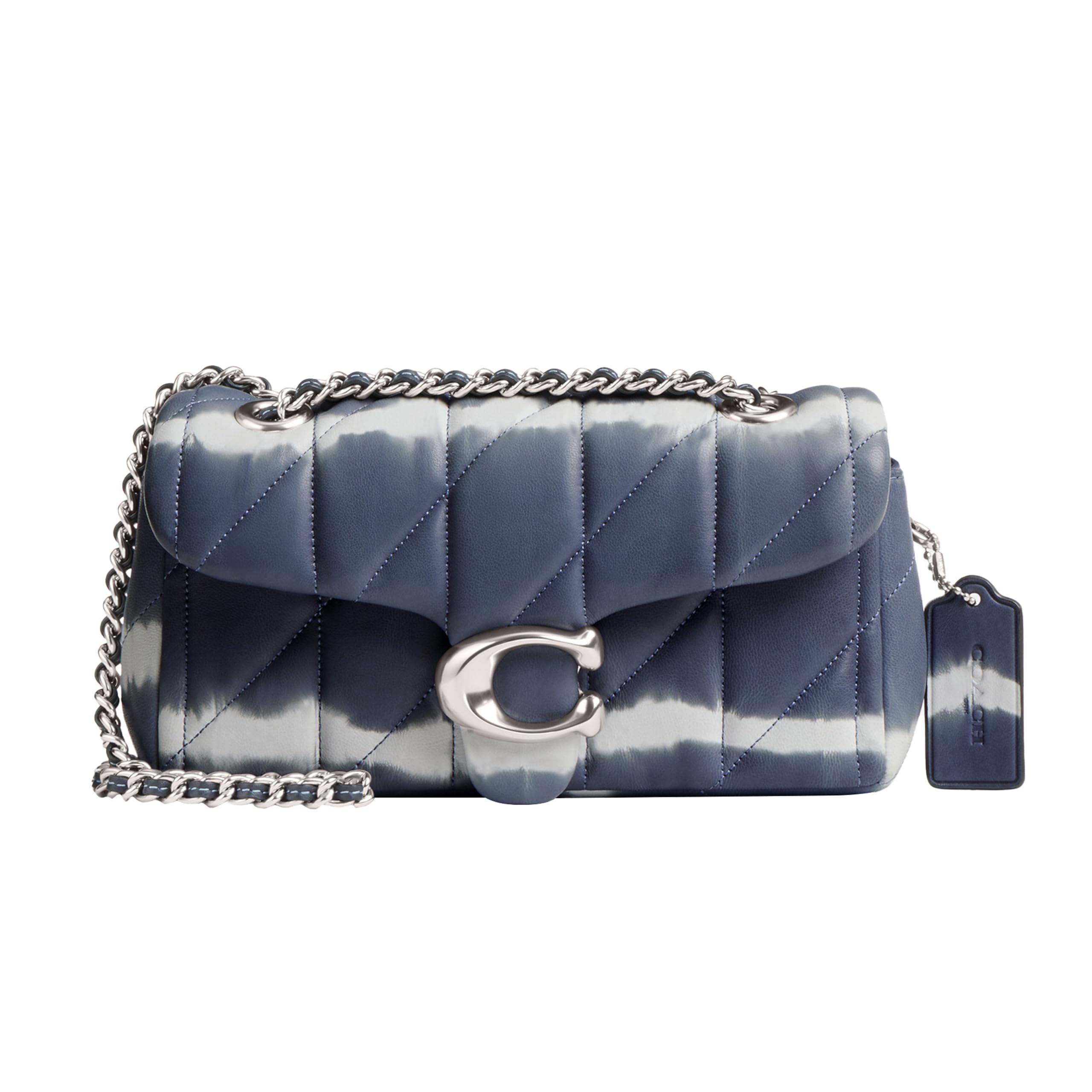 Bolso De Hombro Coach Tabby 20 Midnight Navy Multicolor - Venta Internacional.