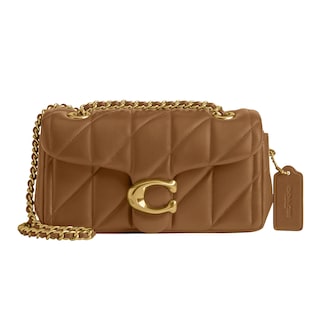 Foto 1 | Bandolera Coach Tabby 20 De Piel Acolchada Marrón Miel - Venta Internacional.