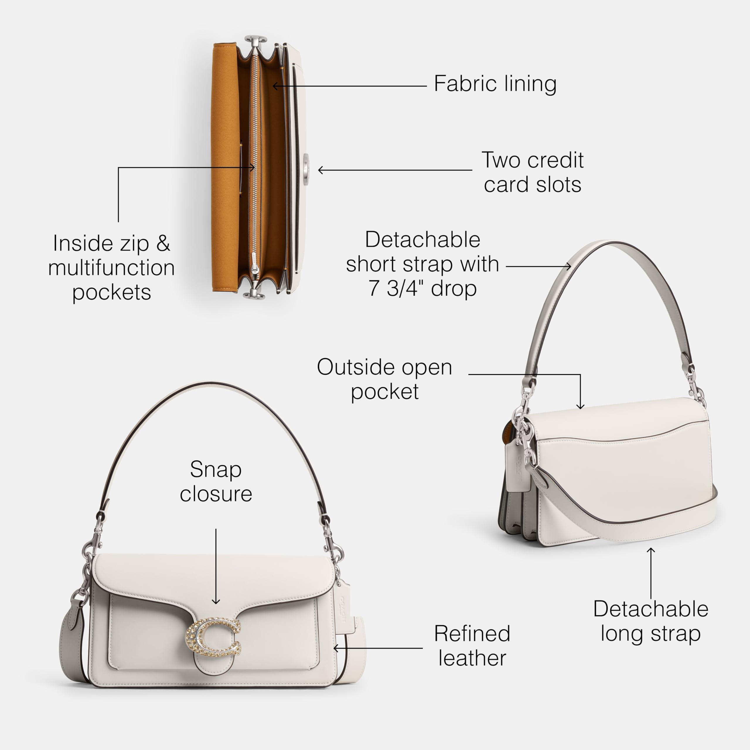 Foto 4 pulgar | Bandolera Coach Tabby 26 De Piel Refinada Para Mujer - Venta Internacional.