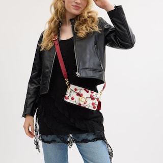 Foto 5 | Bolso De Hombro Coach Tabby 20 Chalk De Piel Granulada Multipulida - Venta Internacional.