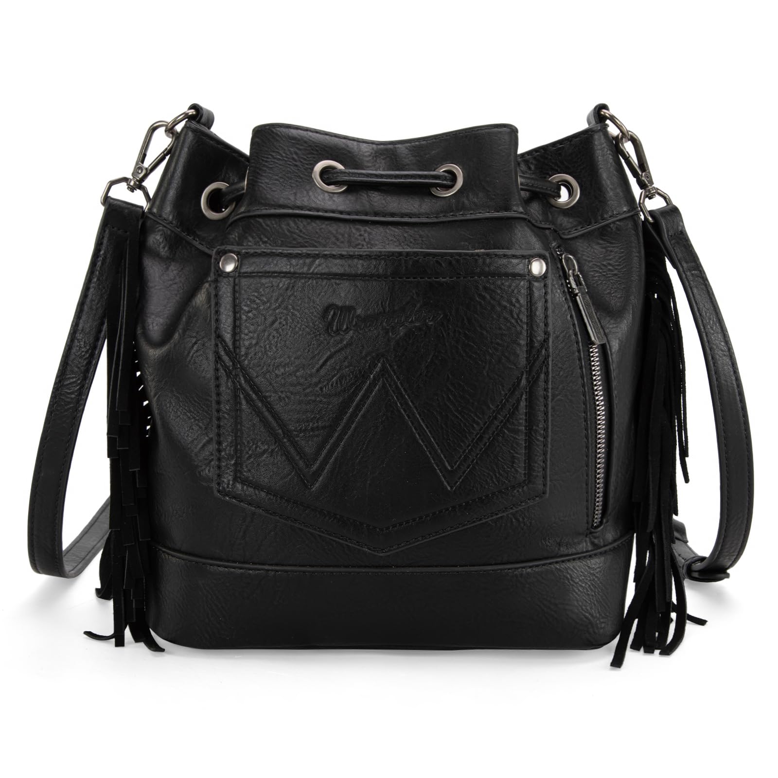 Foto 3 pulgar | Bolso Hobo Montana West Wrangler Con Tapicería Azteca De Piel Vegana - Venta Internacional.