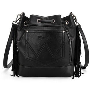Foto 2 | Bolso Hobo Montana West Wrangler Con Tapicería Azteca De Piel Vegana - Venta Internacional.