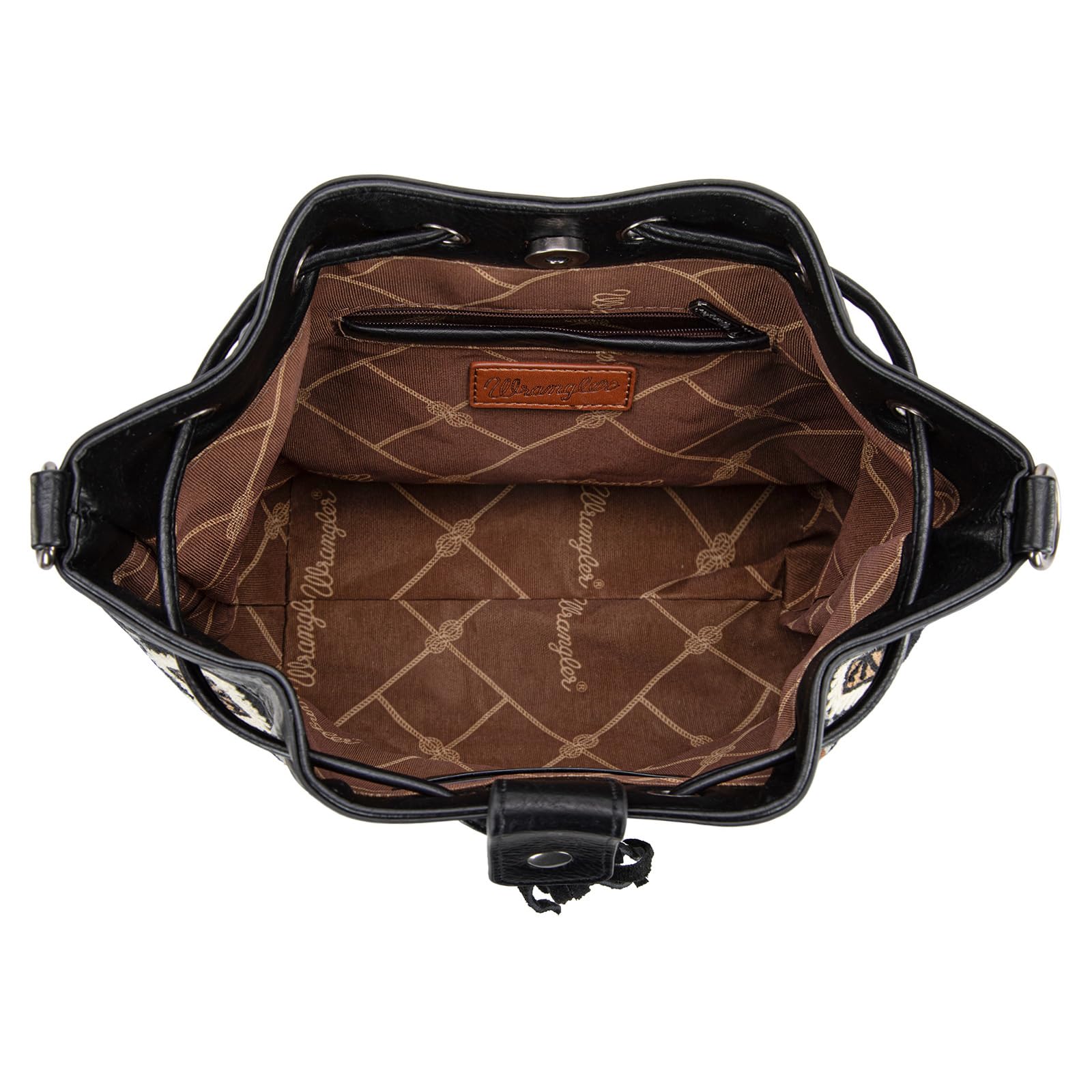 Foto 7 pulgar | Bolso Hobo Montana West Wrangler Con Tapicería Azteca De Piel Vegana - Venta Internacional.