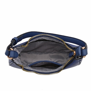 Foto 6 | Bandolera Fashionpuzzle Small Crescent Azul Marino - Venta Internacional.