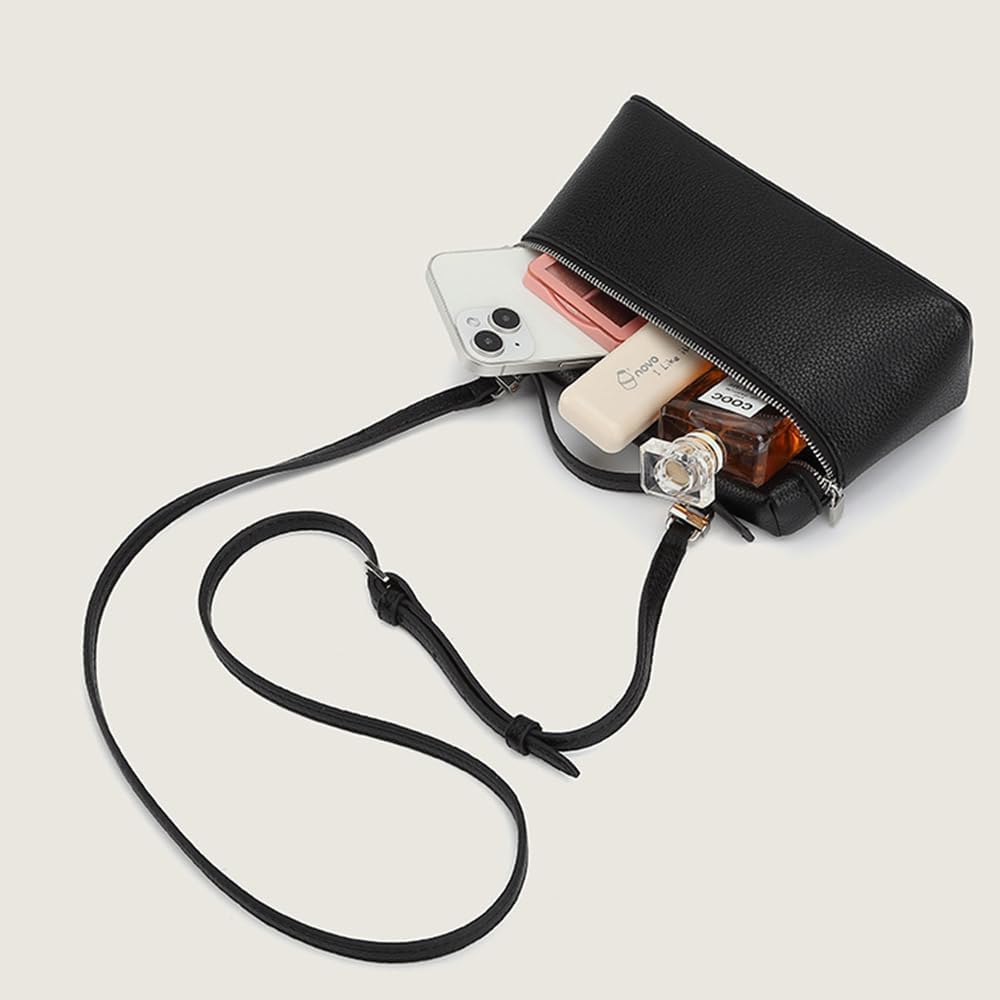Foto 7 pulgar | Bandolera Rejolly L19 Pouch De Piel Con Asa Superior Para Mujer - Venta Internacional.
