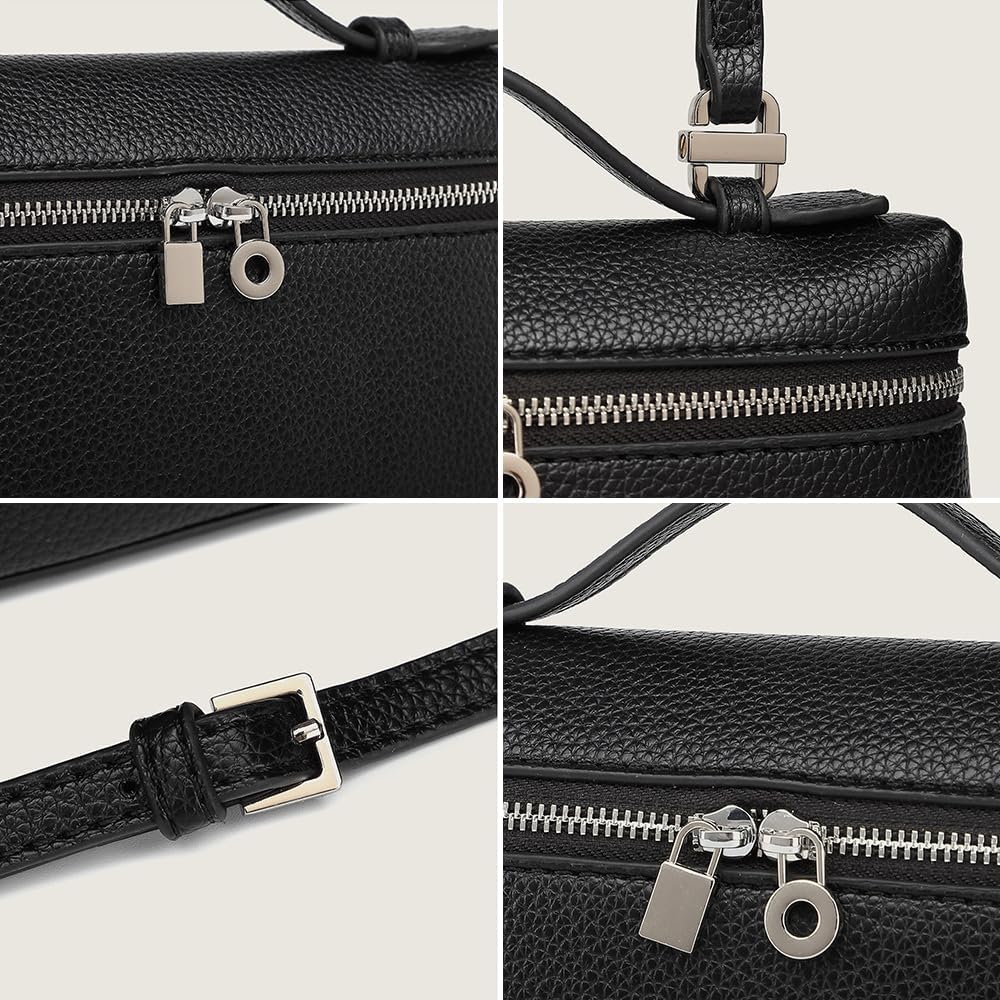 Foto 8 pulgar | Bandolera Rejolly L19 Pouch De Piel Con Asa Superior Para Mujer - Venta Internacional.