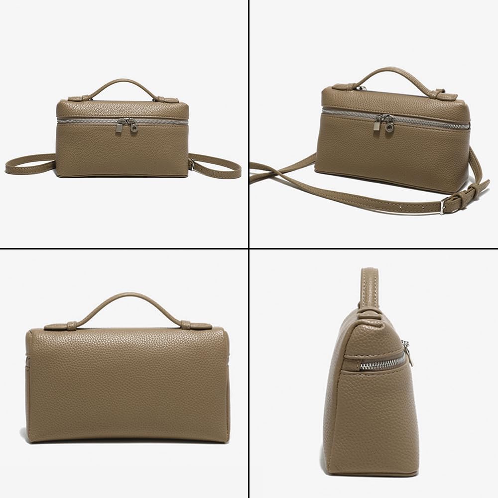 Foto 5 | Bandolera Rejolly L19 Pouch Con Asa En La Parte Superior De Piel Azul Marino - Venta Internacional.