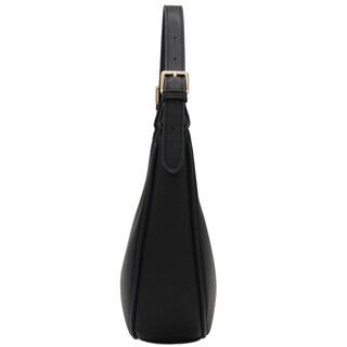 Foto 3 | Bolso De Hombro Fashionpuzzle Elegant Crescent De Piel Sintética Negra - Venta Internacional.