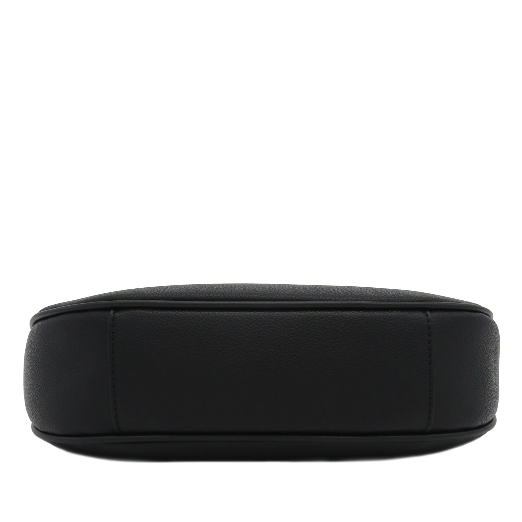 Foto 5 pulgar | Bolso De Hombro Fashionpuzzle Elegant Crescent De Piel Sintética Negra - Venta Internacional.