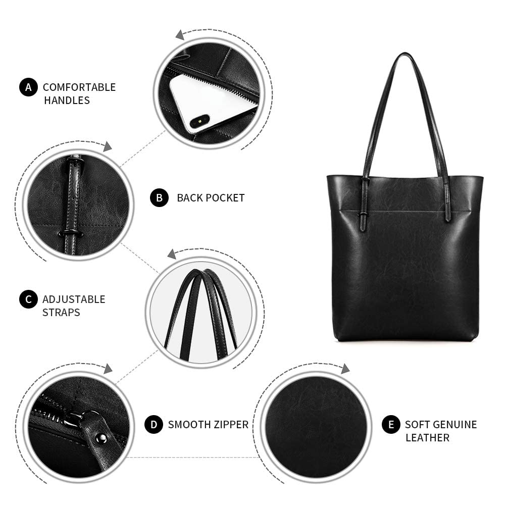Foto 6 pulgar | Bolso Kattee Vintage De Piel Auténtica Para Mujer - Venta Internacional.