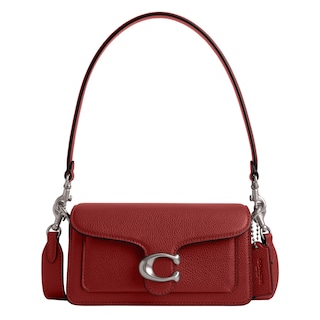 Foto 1 | Bandolera Coach Tabby De 20 Lh/piel Granulada Pulida Color Rubí - Venta Internacional.