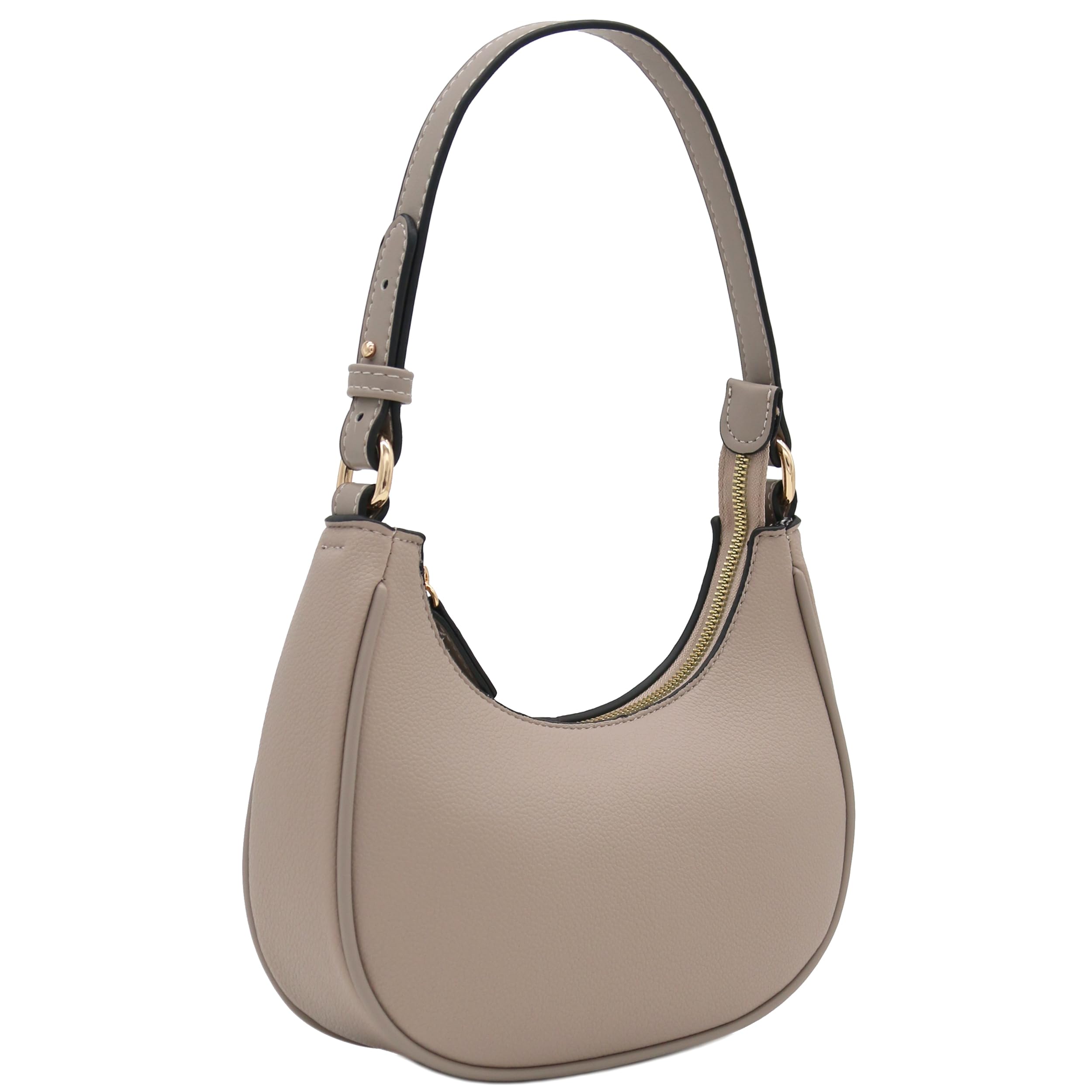 Foto 2 | Bolso De Hombro Fashionpuzzle Small Crescent Travertine - Venta Internacional.