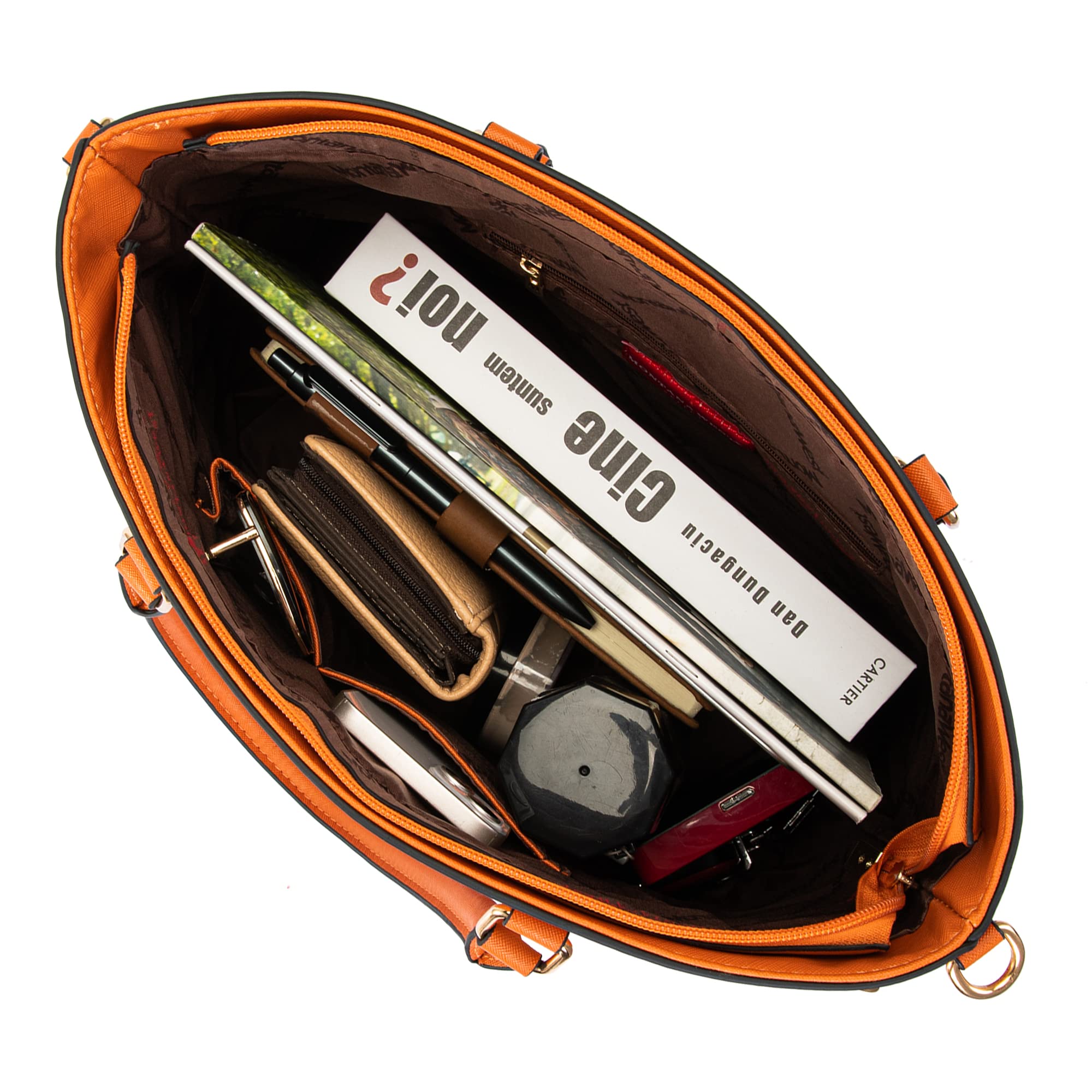 Foto 5 | Set De Bolsos Montana West Tote Bag Wallet De Piel Vegana - Venta Internacional.