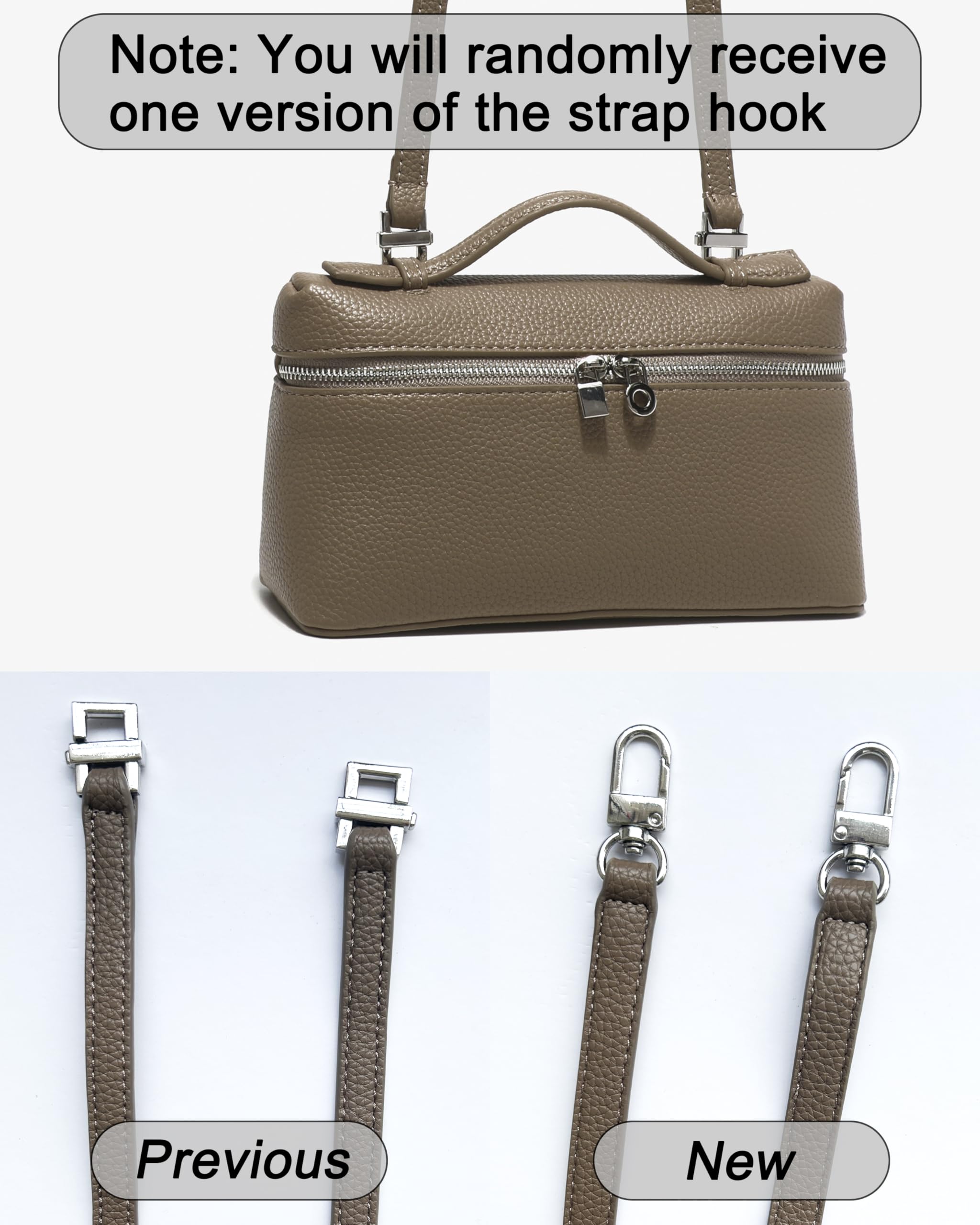 Foto 6 | Bandolera Rejolly L19 Para Mujer De Piel Sintética Negra - Venta Internacional.
