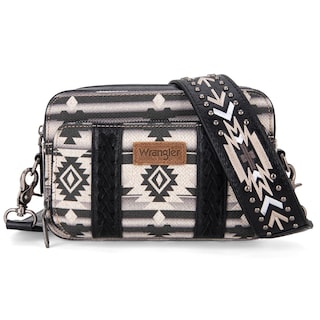 Foto 1 | Bandolera Montana West Wrangler Boho Aztec Black Para Mujer - Venta Internacional.