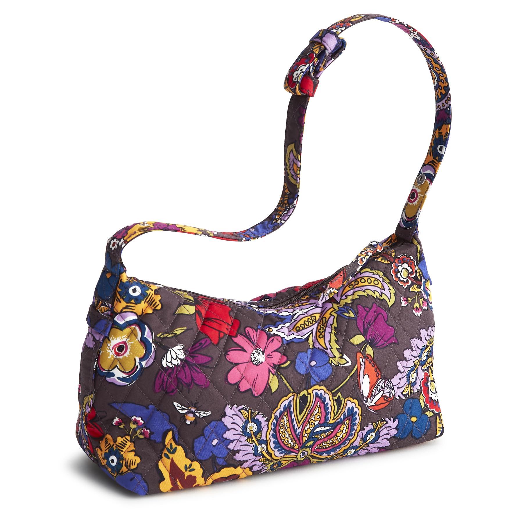 Foto 3 pulgar | Bandolera Vera Bradley Premium Cotton Roxbury Crescent - Venta Internacional.