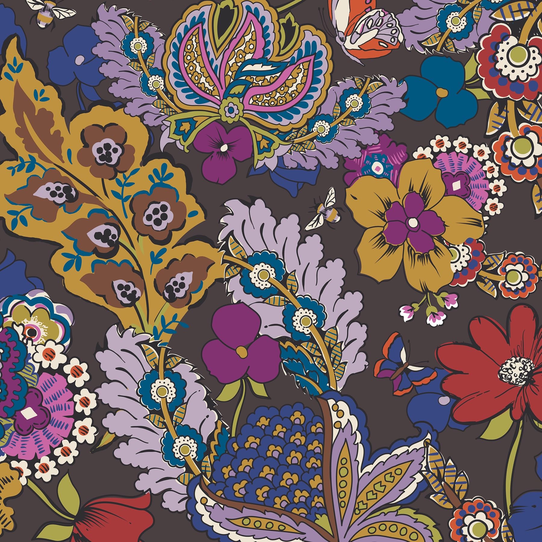 Foto 7 pulgar | Bandolera Vera Bradley Premium Cotton Roxbury Crescent - Venta Internacional.