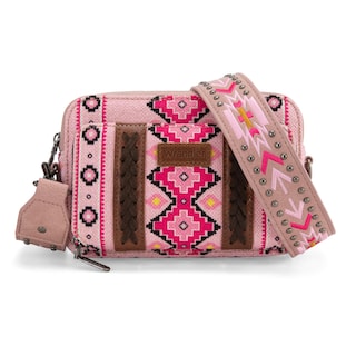 Foto 1 | Bandolera Montana West Wrangler Boho Aztec Pink Para Mujer - Venta Internacional.