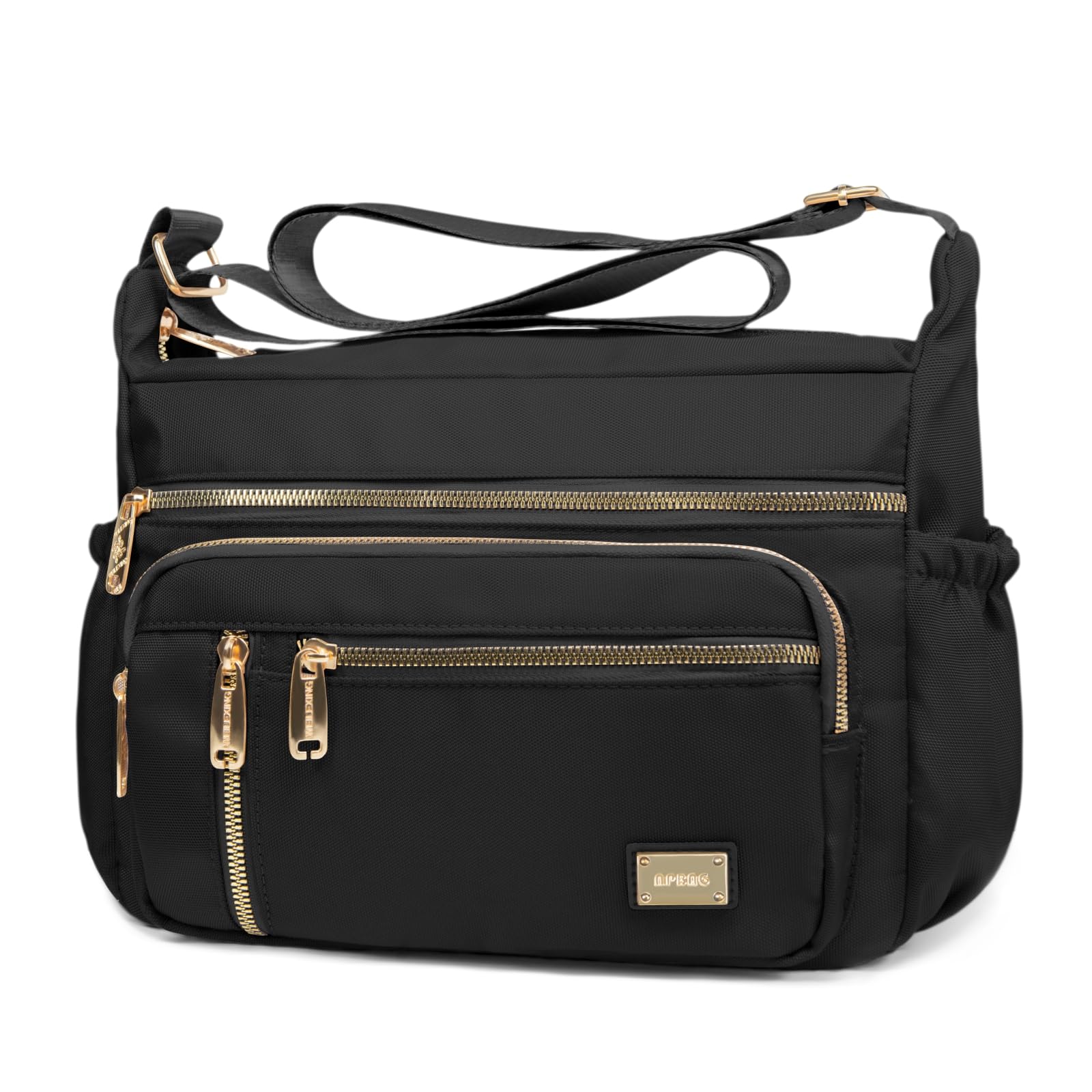 Foto 1 | Bandolera Npbag Para Mujer, Bandolera De Nailon, Color Negro - Venta Internacional.