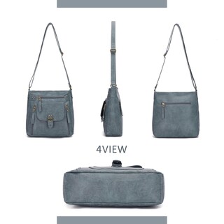 Foto 5 | Bandolera Kl928 Para Mujer En Piel Sintética Mediana - Venta Internacional.