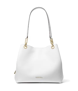 Foto 1 | Bolso De Hombro Michael Kors Kensington, Tamaño Grande, Piel Blanca - Venta Internacional.