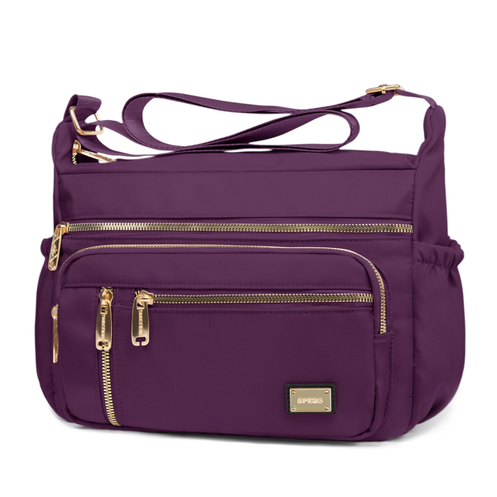 Foto 2 pulgar | Bandolera Npbag Para Mujer Impermeable Violeta - Venta Internacional.