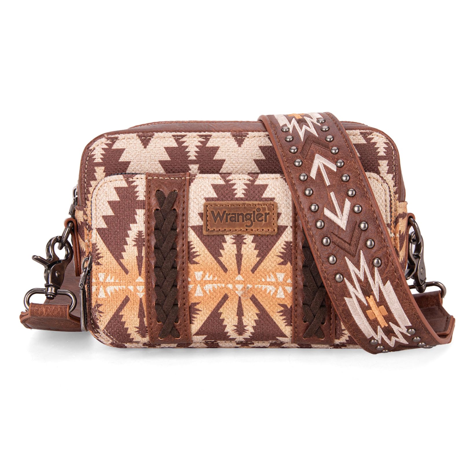 Foto 2 pulgar | Bandolera Montana West Wrangler Boho Aztec Para Mujer - Venta Internacional.