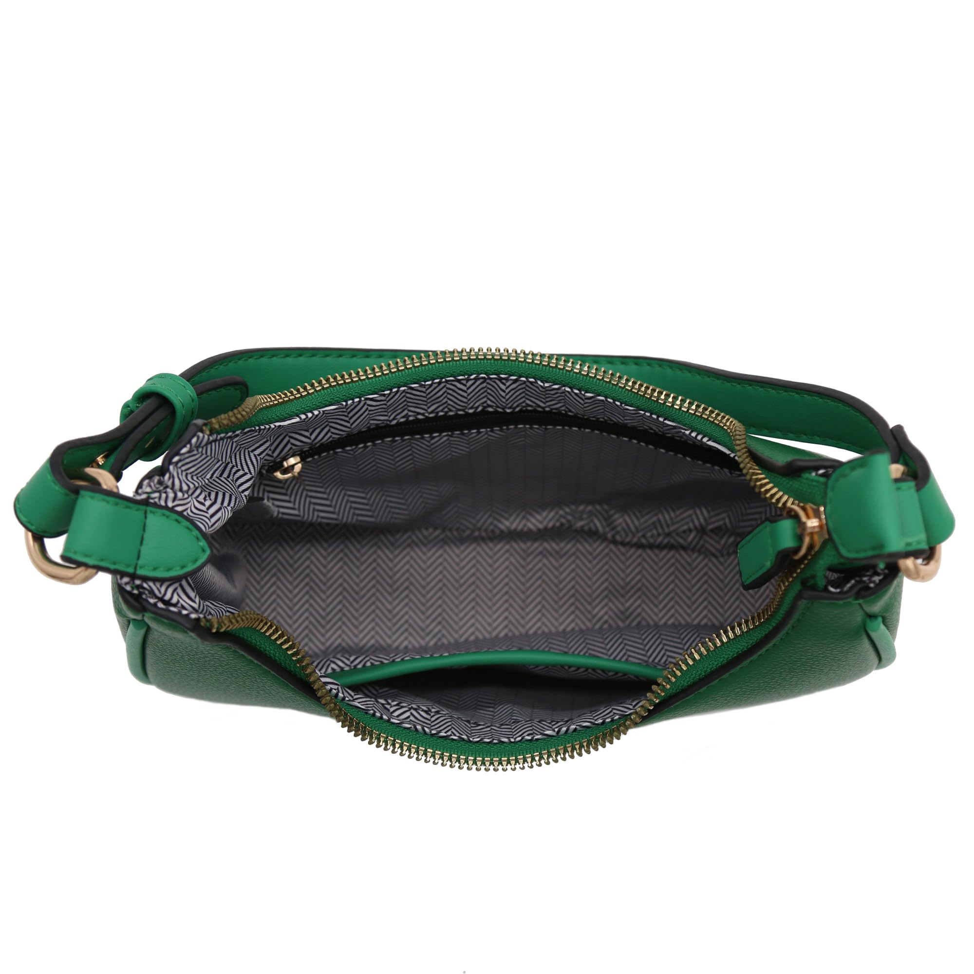 Foto 7 pulgar | Bolso De Hombro Fashionpuzzle Small Crescent Kelly Green - Venta Internacional.