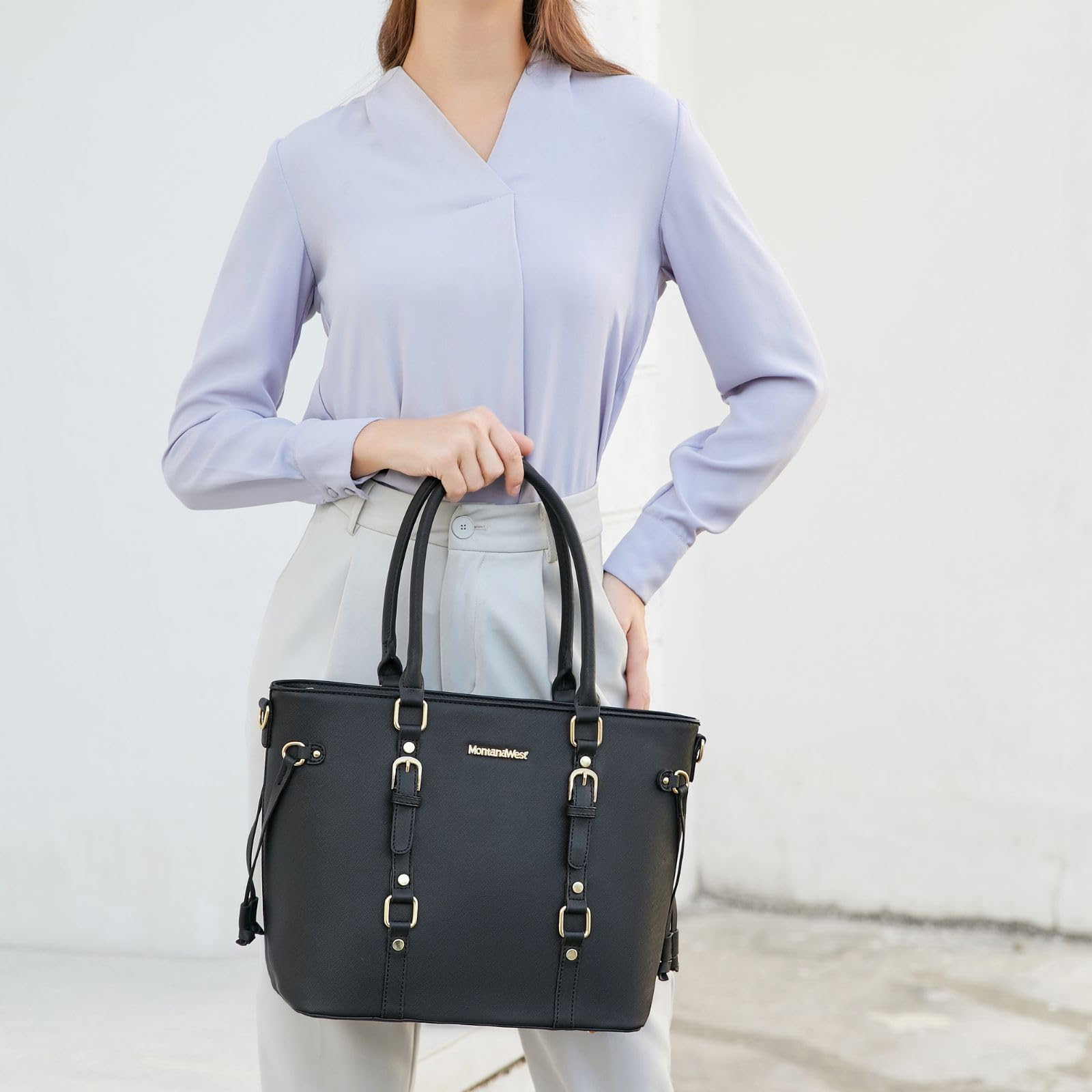 Foto 3 pulgar | Set De Monedero Montana West, Bolso Tipo Cartera De Piel Para Mujer - Venta Internacional.
