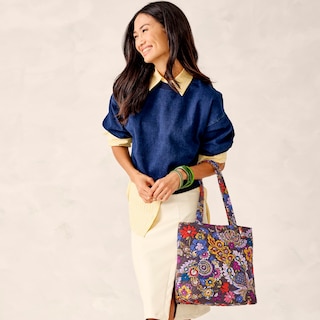 Foto 6 | Bolsa Vera Bradley Premium Cotton Small Original - Venta Internacional.