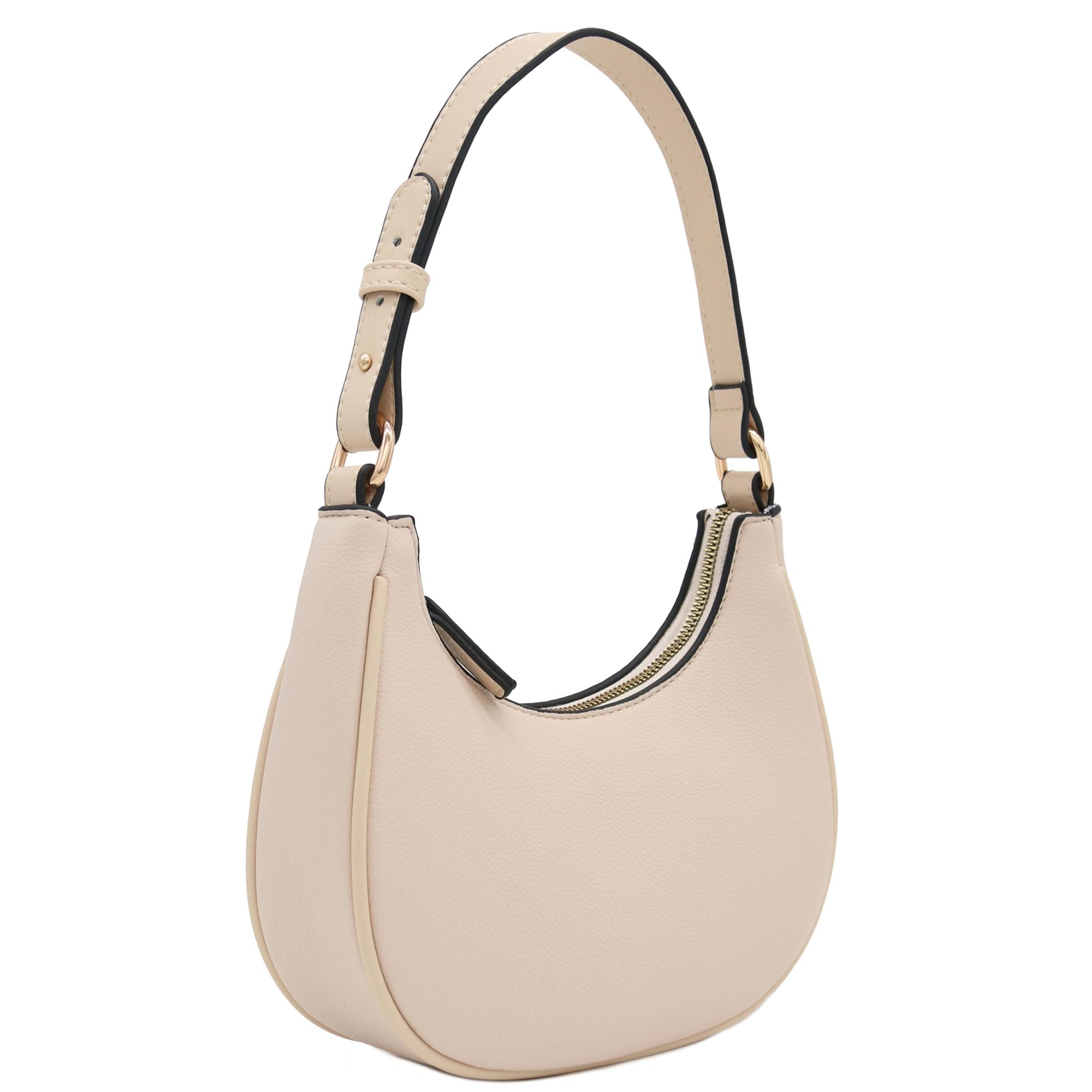 Foto 3 pulgar | Bolso De Hombro Fashionpuzzle Small Crescent Nude/nude - Venta Internacional.