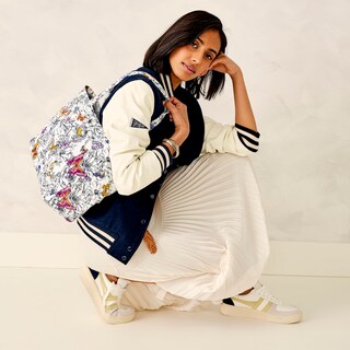 Foto 6 | Bolsa De Mano Vera Bradley Premium Cotton Small Hathaway Wing + Bloom - Venta Internacional.