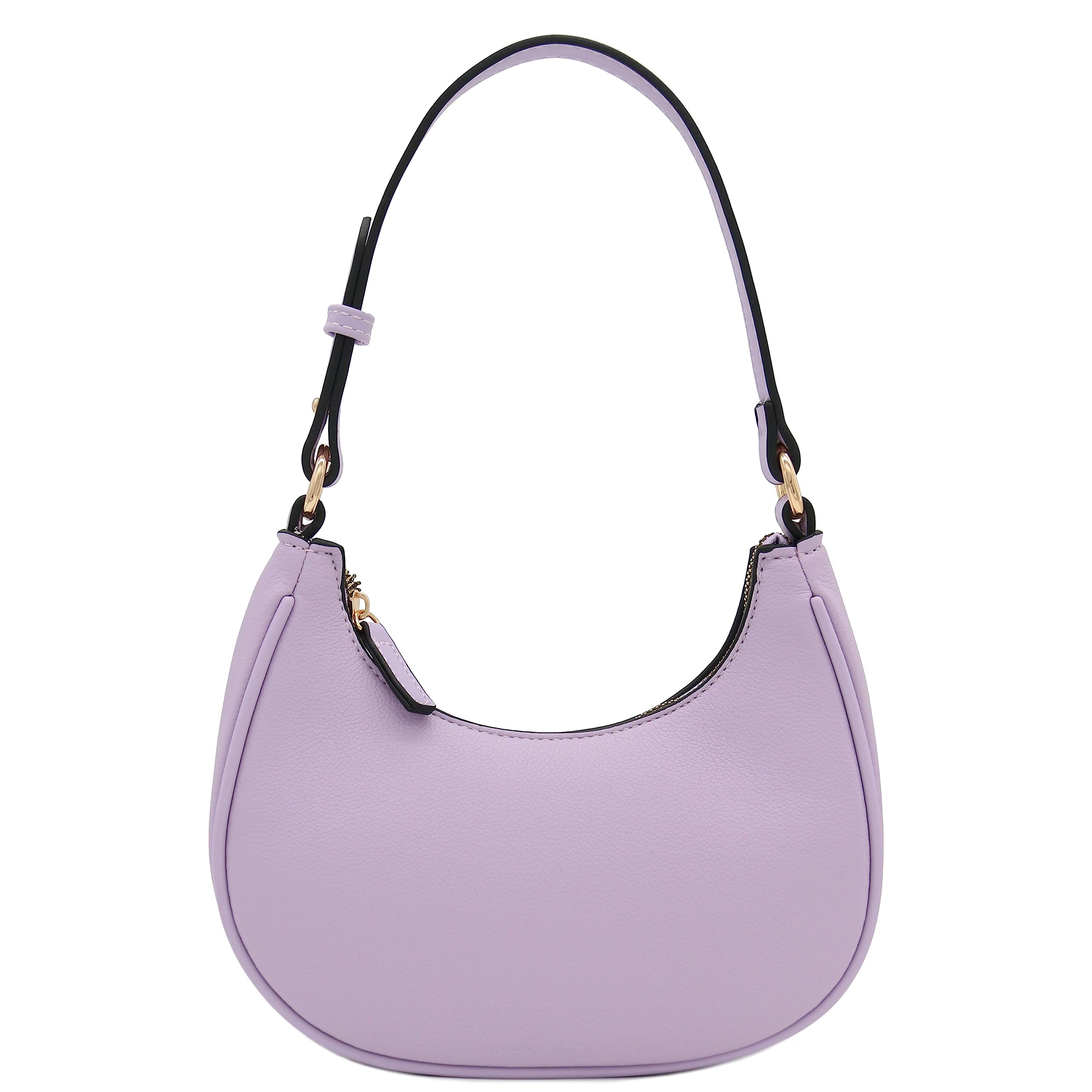 Foto 2 pulgar | Bolso De Hombro Fashionpuzzle Small Crescent Lavender De Piel Sintética - Venta Internacional.