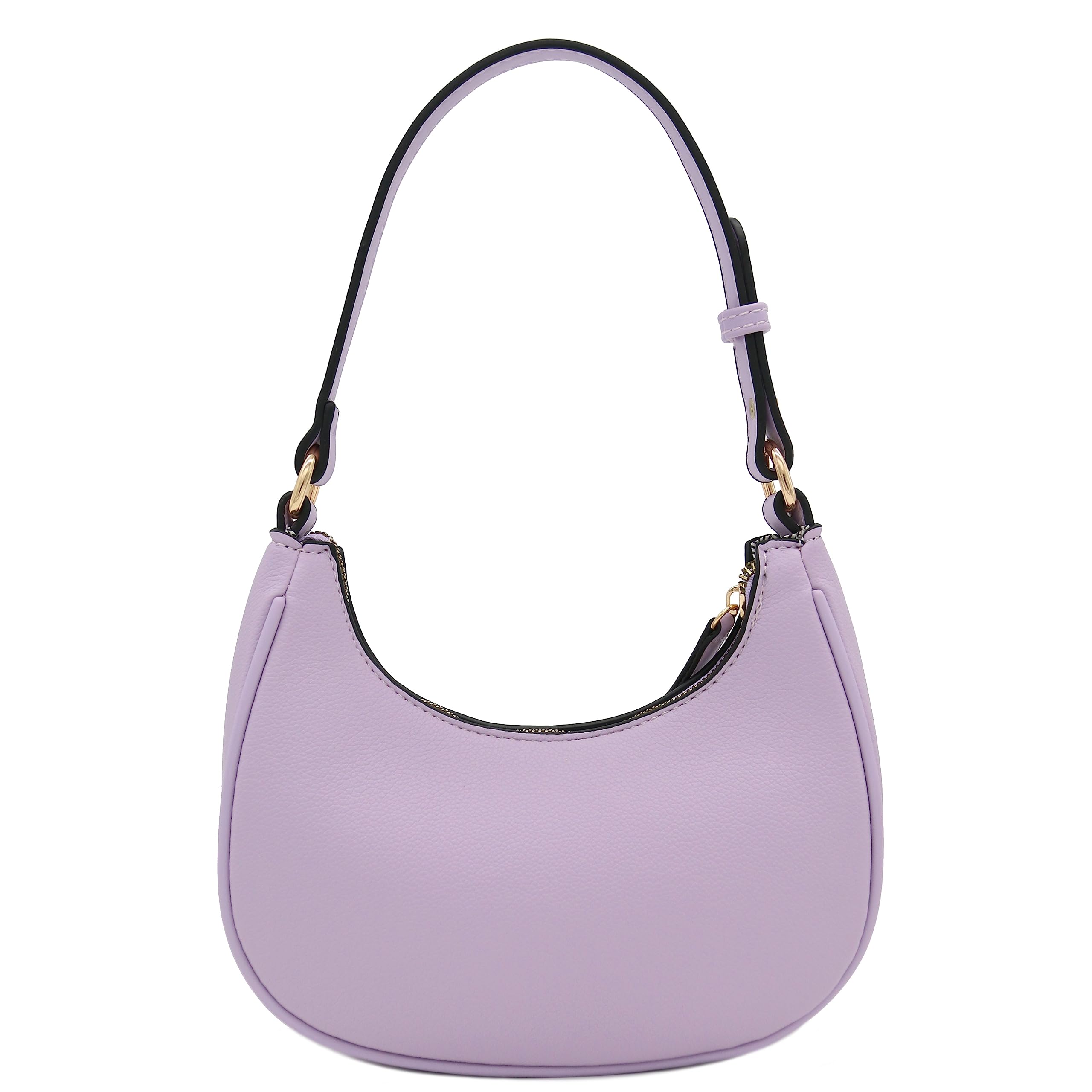 Foto 6 pulgar | Bolso De Hombro Fashionpuzzle Small Crescent Lavender De Piel Sintética - Venta Internacional.
