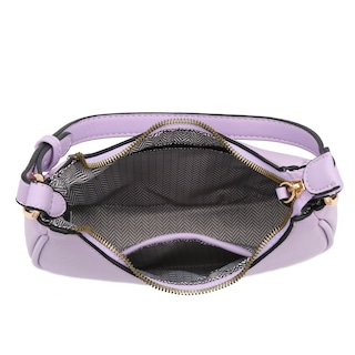Foto 6 | Bolso De Hombro Fashionpuzzle Small Crescent Lavender De Piel Sintética - Venta Internacional.