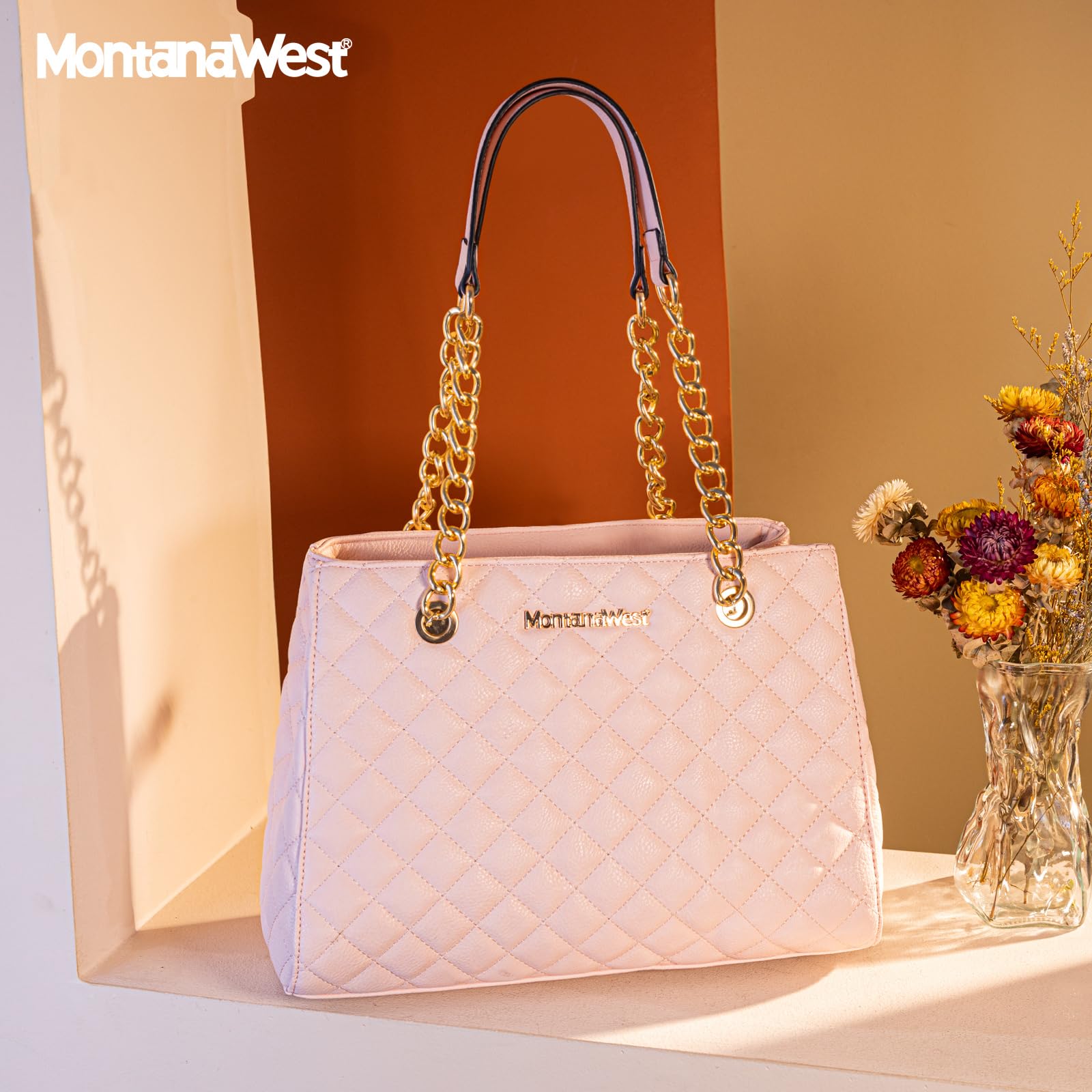 Foto 3 pulgar | Bolsa Montana West Mwc-040pk Para Mujer Con Correa De Cadena - Venta Internacional.