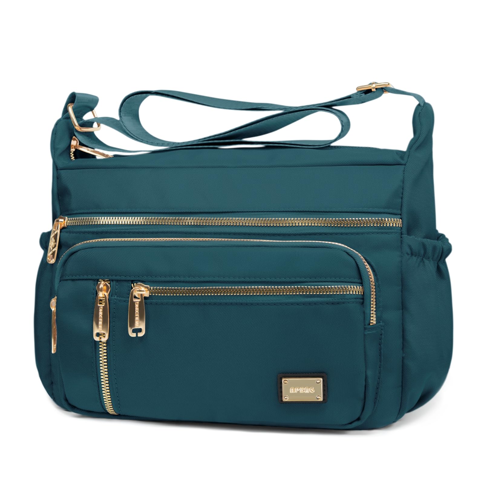 Foto 1 | Bandolera Npbag Para Mujer, De Nailon Impermeable, Azul Turquesa - Venta Internacional.